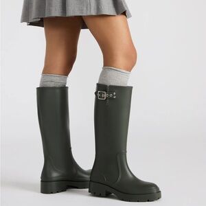 Steve Madden ROCKYH20 women’s black rain boots